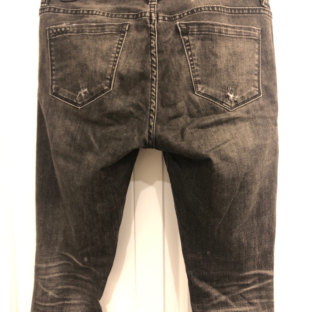 Blank NYC Charcoal Distressed Jeans - Picture 4 of 4